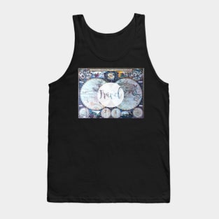 travel world map Tank Top